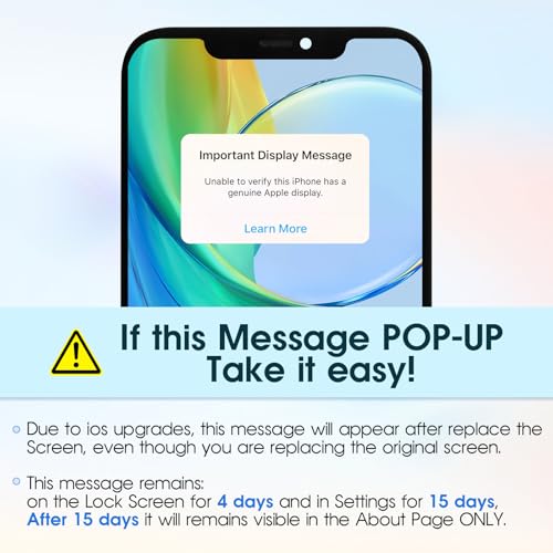 ARSSLY شاشة TFT LCD لاستبدال شاشة iPhone 15 Pro Max لشاشة iPhone 15 Pro Max LCD 3D Touch A2849 A3105 A3106 A3108 مجموعة زجاج اللمس مع الأدوات (أسود) - Image 2