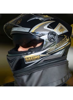  إيه إكس كيه ABS Shell Full face Outside Sport Protection Riding Helmet Double Lens Racing Motorcycle Racing Helmets  - Image 2