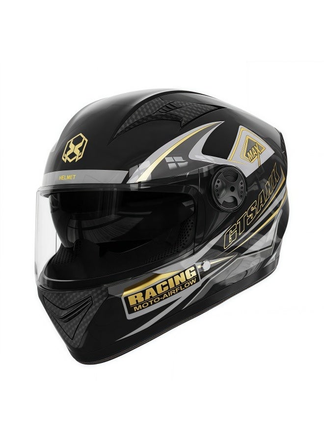 AXK ABS Shell Full face Outside Sport Protection Riding Helmet Double Lens Racing Motorcycle Racing Helmets  - Image 3