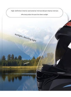  إيه إكس كيه ABS Shell Full face Outside Sport Protection Riding Helmet Double Lens Racing Motorcycle Racing Helmets  - Image 5
