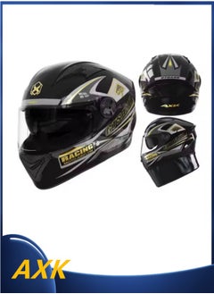  إيه إكس كيه ABS Shell Full face Outside Sport Protection Riding Helmet Double Lens Racing Motorcycle Racing Helmets  - Image 1