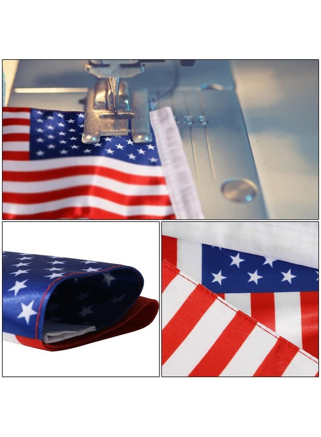 Gdcreestar Vertical Motorcycle Flag Pole Rear Side Mount Luggage Rack for Honda Gold Wing Gl1500 Gl1200 Gl1800 2001-2012, Chrome Flagpole Bracket American Flag - Image 3