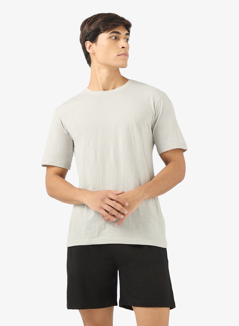 سفنتي فايف طقم بيجامة تي شيرت وشورت - Image 3