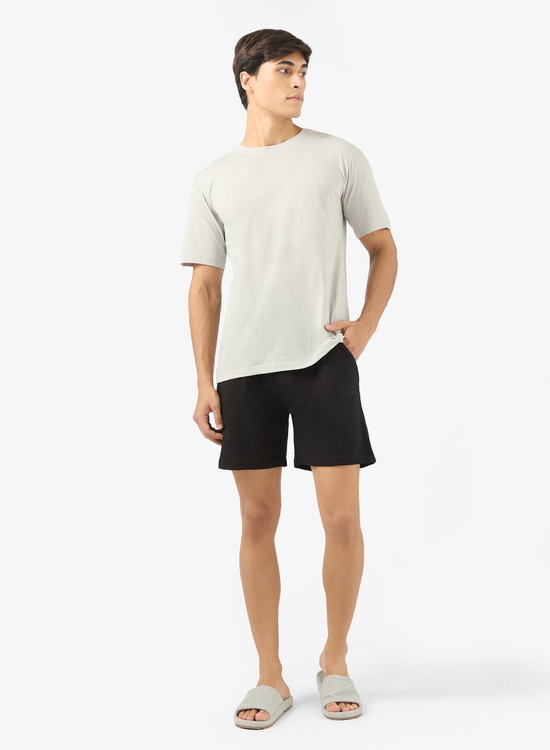 سفنتي فايف طقم بيجامة تي شيرت وشورت - Image 5