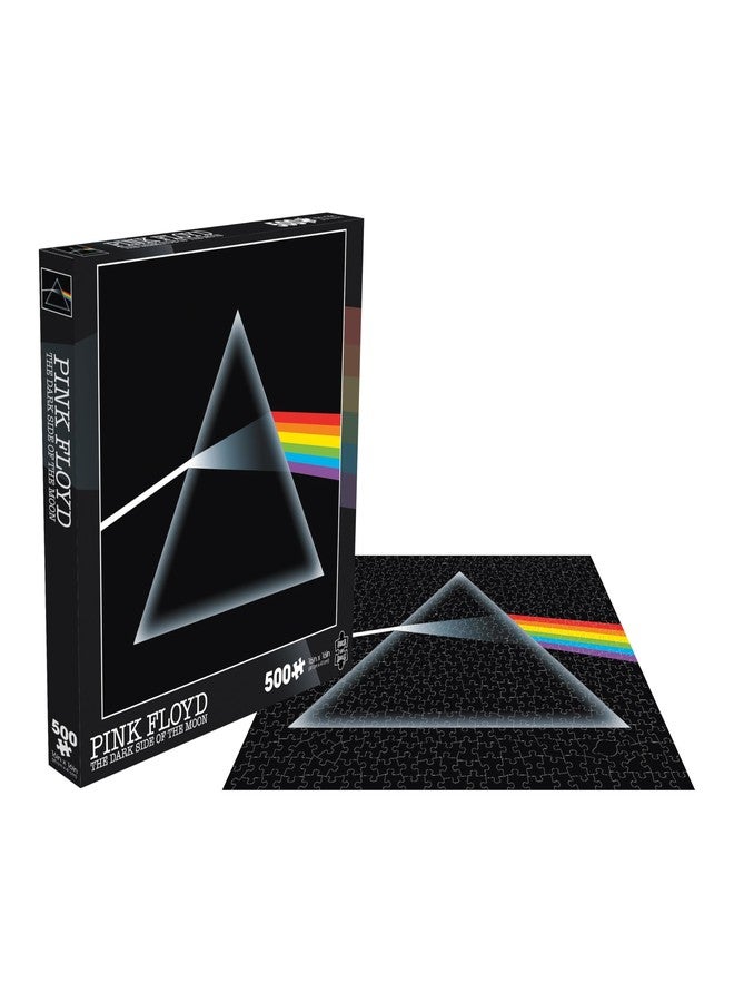 Aquarius Rock Saws Pink Floyd Dark Side of the Moon 500 Piece Jigsaw Puzzle for Adults - Album Cover Art Collectible Music Puzzles 16"x16" - Vinyl Rock Gift - Image 3