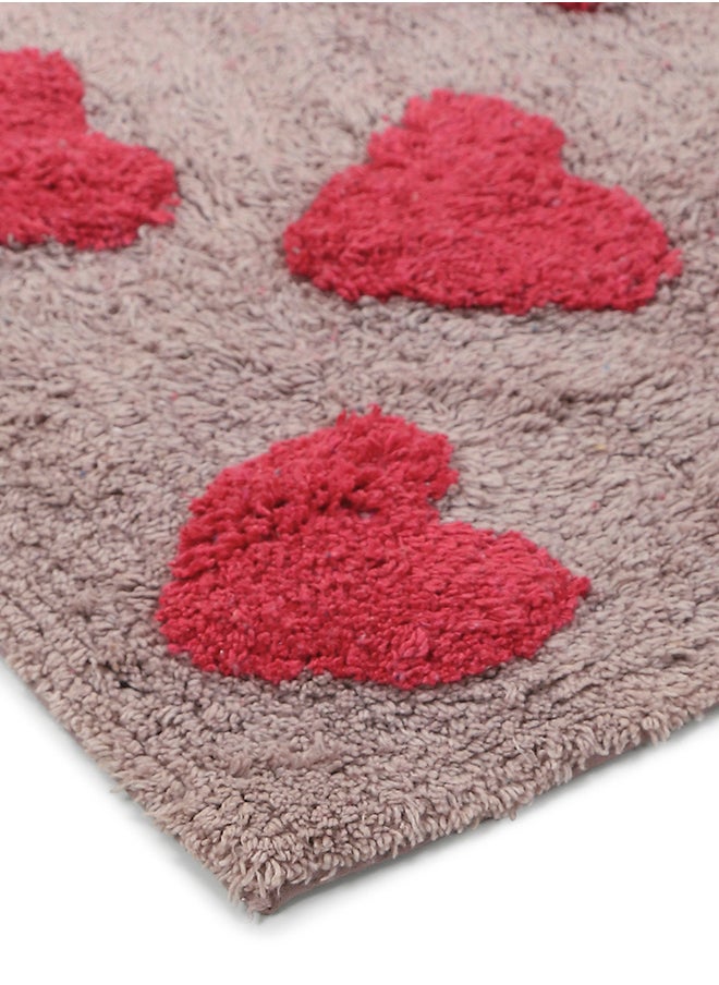 Status Contract - Rectangular Doormat for Home/Office/Indoor/Outdoor (Heart), 38 X 58 Cm - Image 1