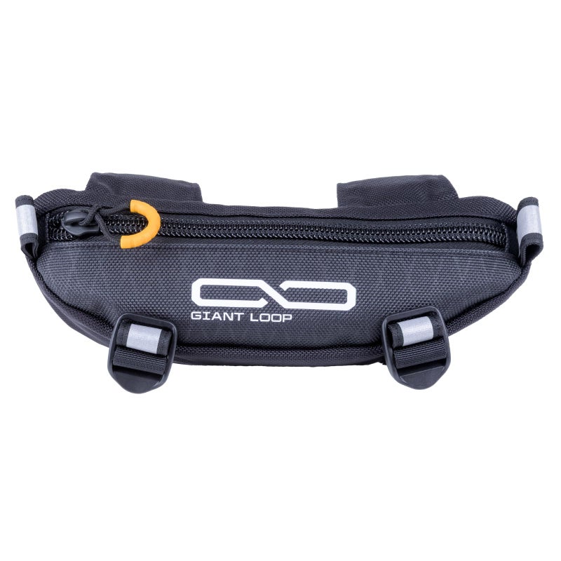 Giant Loop Zigzag Handlebar Bag, 1.5 Liter Black Windshield Pouch, Fits Any Motorbike, Dirt Bike & Snow Bike - Image 4