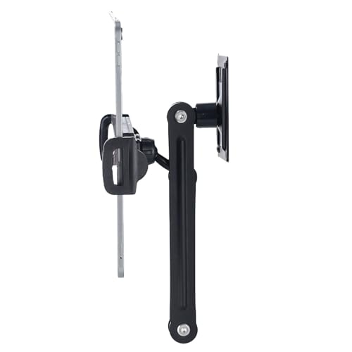 SOOPII Adjustable Long Arm 360° Rotating Mobile Stand with Easy Installation for Wall,Bed,Desk & Kitchen, Wall Mount Phone & Tablet Holder, Universal iPad Wall Mount Bracket, Hands-Free Mobile Holder - Image 3