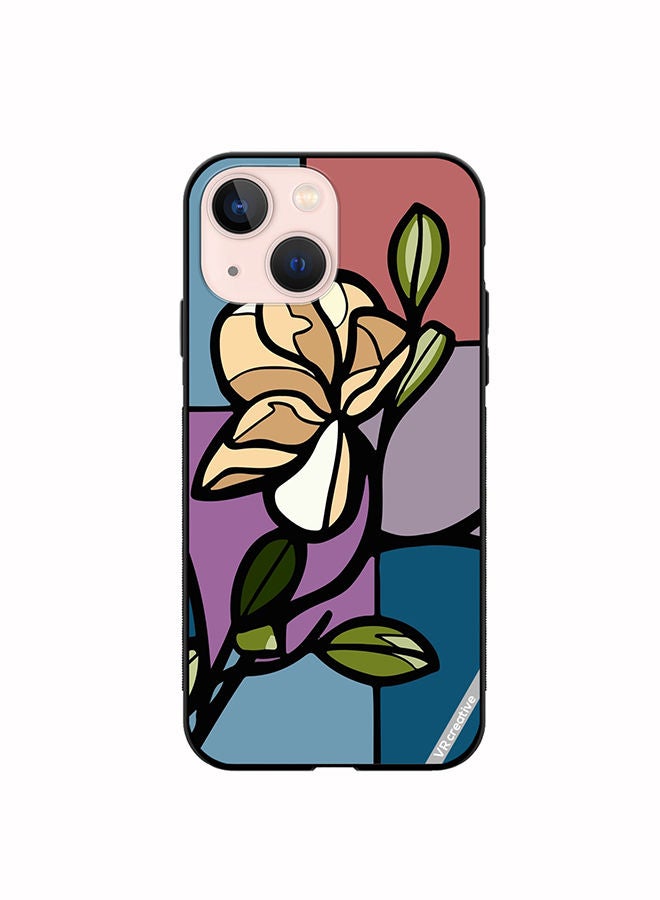 VR CREATIVE Protective Case Cover For Apple iPhone 14 Plus Rose Design Multicolour - Image 1