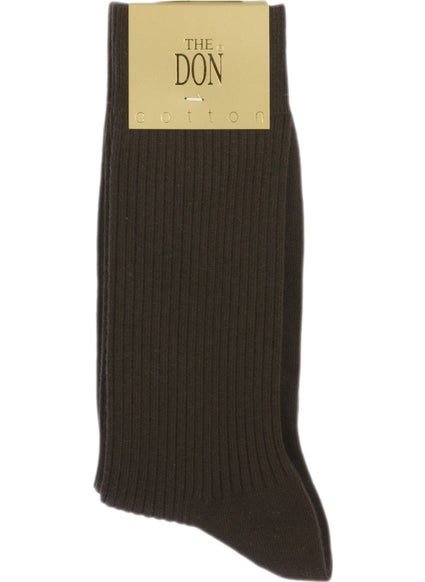 The Don Thick Ripped Men's Socks Brown  - Image 2