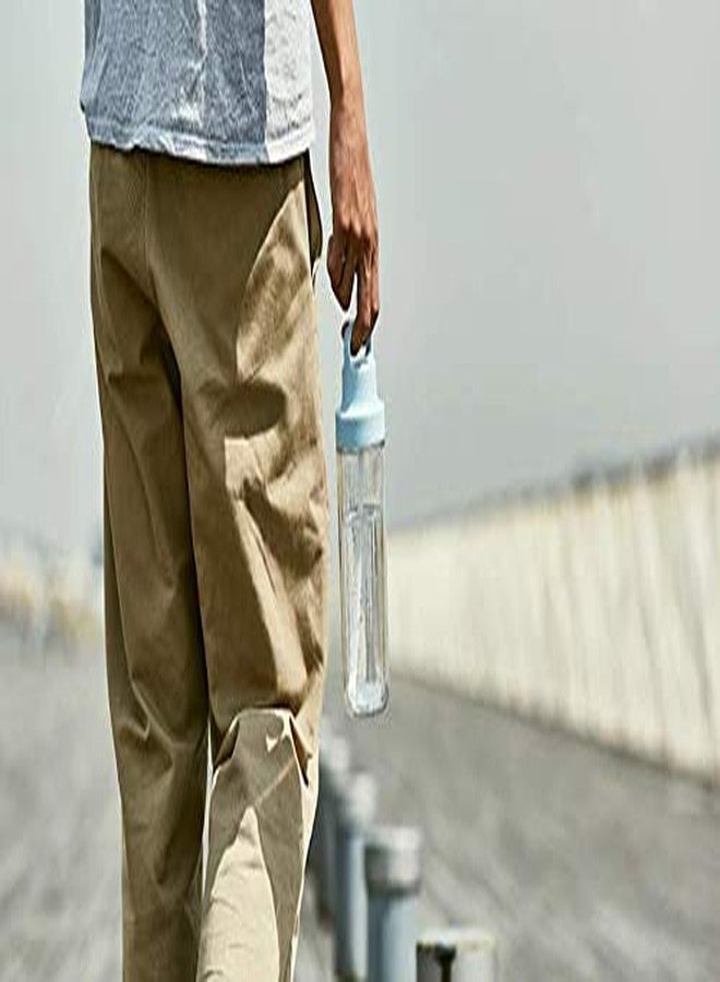 KINTO 20063 Togo Bottle, 12.2 fl oz (360 ml), Light Blue, Includes Straw, Lightweight, Water Bottle, Dishwasher Safe, Double Wall Construction - Image 5