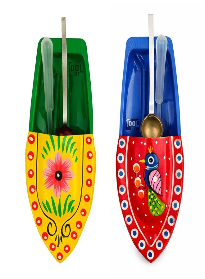 Toolart Hand Painted Classic Steam Powered Tin Metal Pop Pop Boat, Candle Powered Putt Putt Water Toy with Vintage Design, Multicolor (rg_steam_Boat_RY) - Image 3