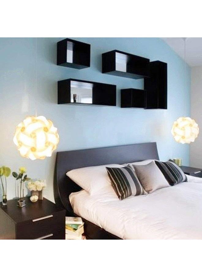 Thoraya Modern Puzzle Lampshade Flexible Chandelier Shade Ceiling Lamp Cover  - Image 2