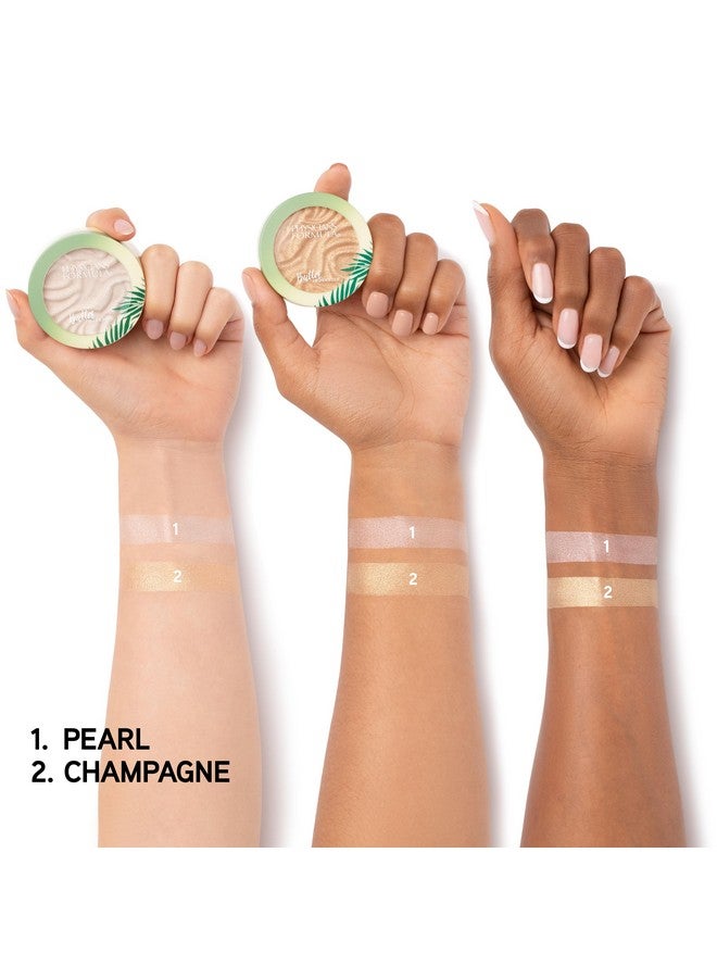 فيزيشنز فورميلا بودرة وجه هايلايتر بزبدة مورومورو من فيزيشنز فورميولا، لؤلؤي، معتمد من أطباء الجلدية - Image 3