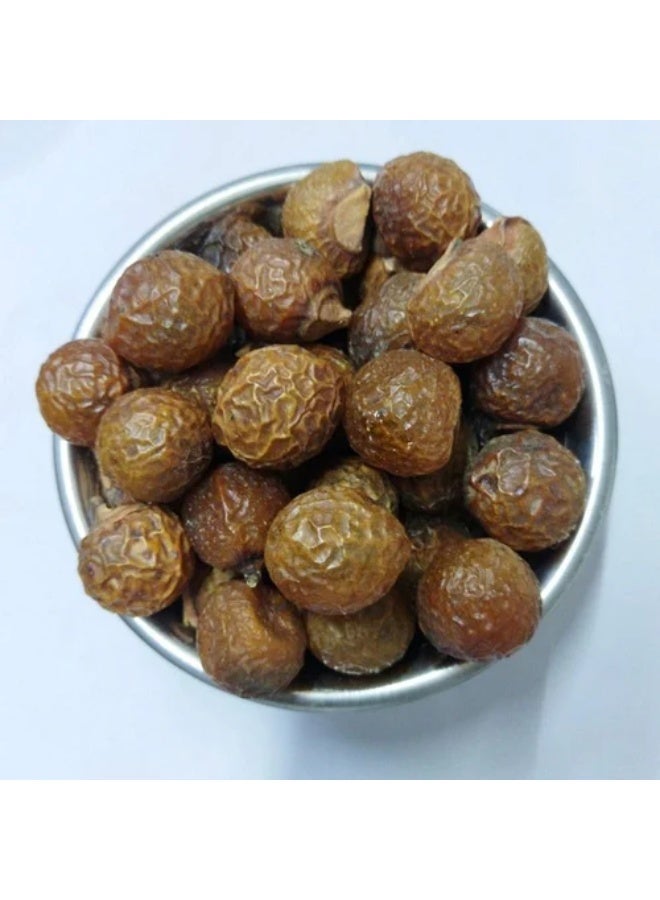 Pureherbs Soapnut/Reetha Whole  | Pure Reetha Pods | Natural Hair Cleanser & Conditioner | Chemical-Free & Eco-Friendly, No Added Preservatives, Kumkudukai - Image 3