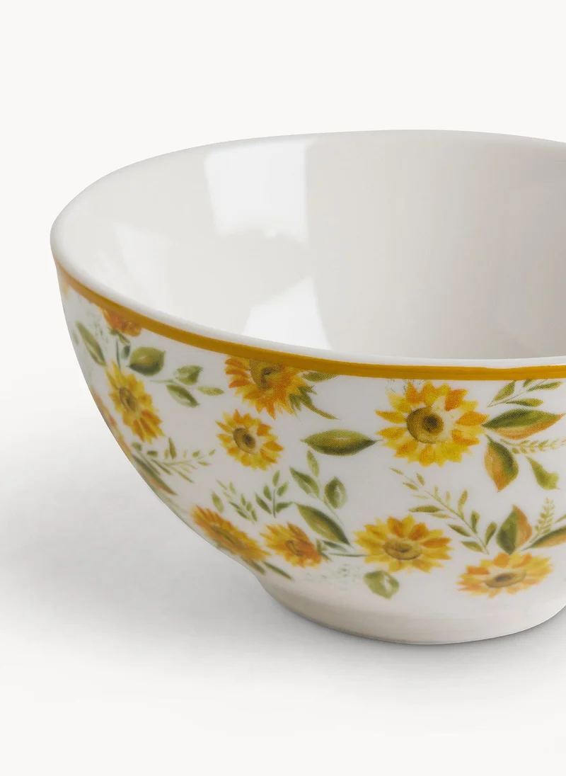 Simply Kitchen Sunflower Bone China Bowl Multi Purpose