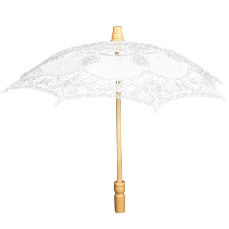 Wedding Lace Umbrella Parasol Wedding Photography Prop Wedding Decoration - Image 1