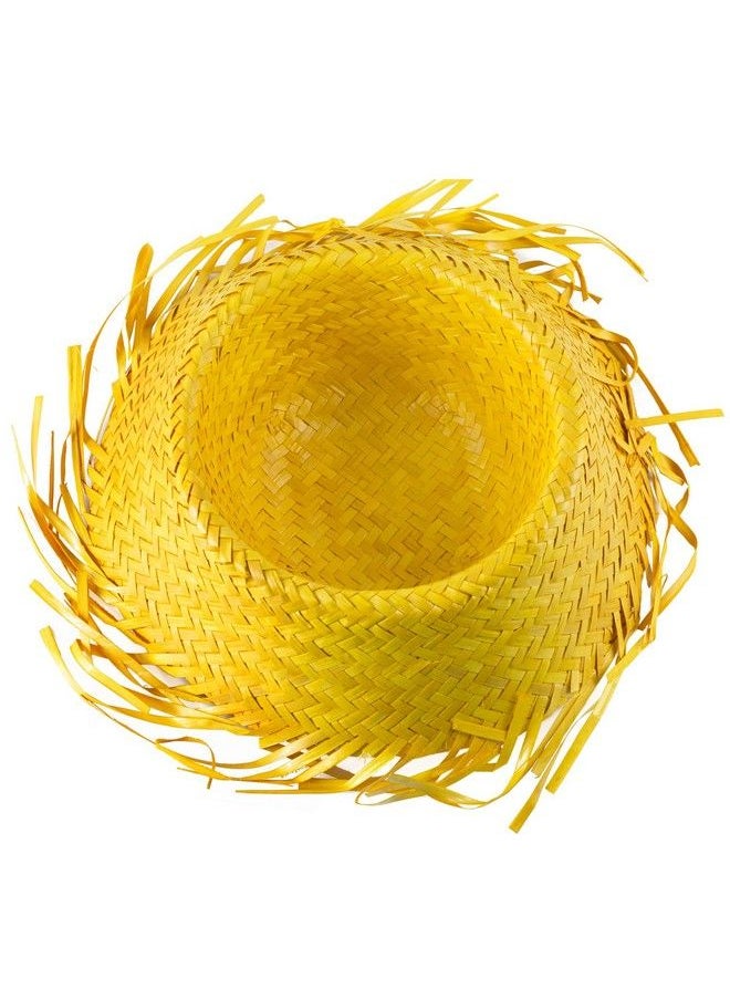 Funny Party Hats - Beachcomber Hat Hawaiian Luau Hat Farmers Hat Straw Costume Hat - Image 1