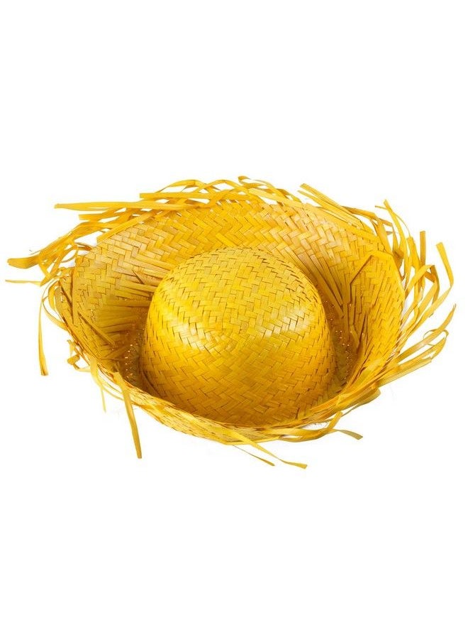 Funny Party Hats - Beachcomber Hat Hawaiian Luau Hat Farmers Hat Straw Costume Hat - Image 1