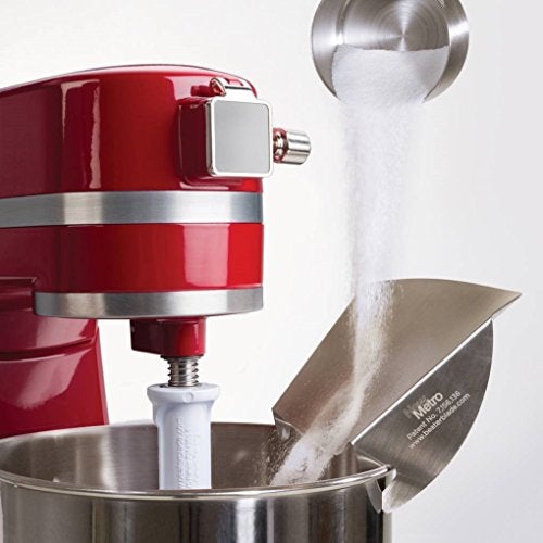 New Metro Design Original Beater Blade for 6 quart Bowl Lift Stand Mixer and Universal Pour Chute Set, , Made in USA - Image 5