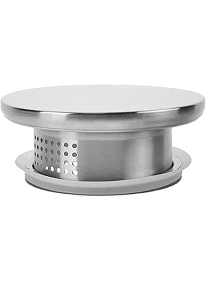 Stainless Steel Water Pitcher Lid Leak Proof Dual Spout Replacement Cover - Image 1