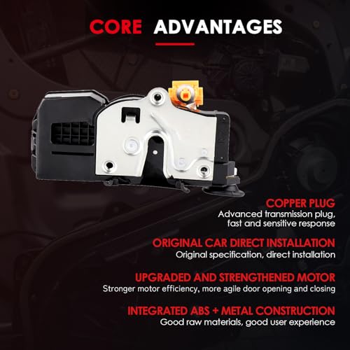 CCIYU Door Lock Actuators Rear Right Passenger Side Compatible for Chevrolet Tahoe Avalanche Silverado,for GMC Yukon Yukon XL 1500 Yukon XL 2500,for Cadillac Escalade 2006-2014 Replaces 931-109 - Image 2