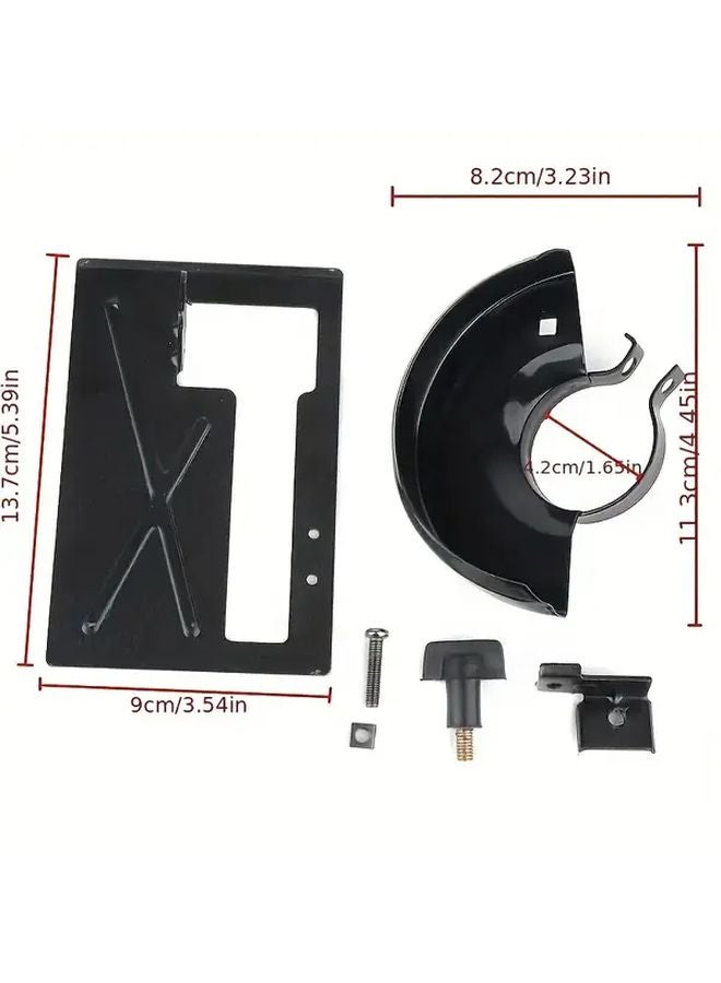 1 Set Adjustable Metal Angle Grinder Stand With Protective Balanced Base For Woodworking - Image 1