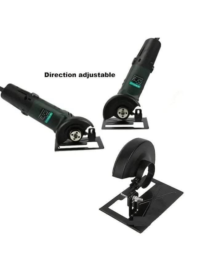 1 Set Adjustable Metal Angle Grinder Stand With Protective Balanced Base For Woodworking - Image 4