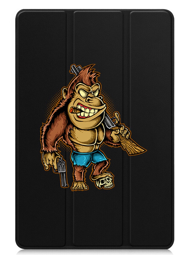 Theodor Protective Flip Case For Huawei MatePad 11.5 S (2024) With Trifold Stand Auto Wake Sleep Shockproof Cover Killer kong - Image 1