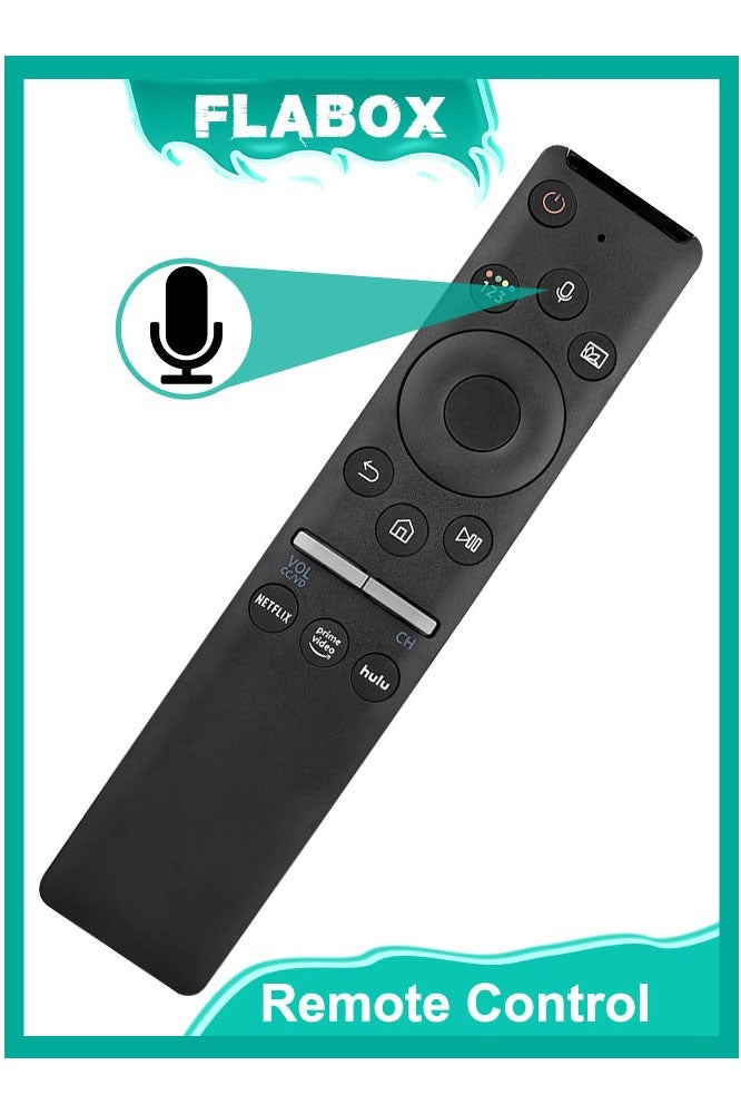 FLABOX Bluetooth Voice Remote Control Replacement for Samsung Smart TVs – Compatible with  BN59-01298C 01244A 01266A 01255A 01275A and Voice Function Supported - Image 1