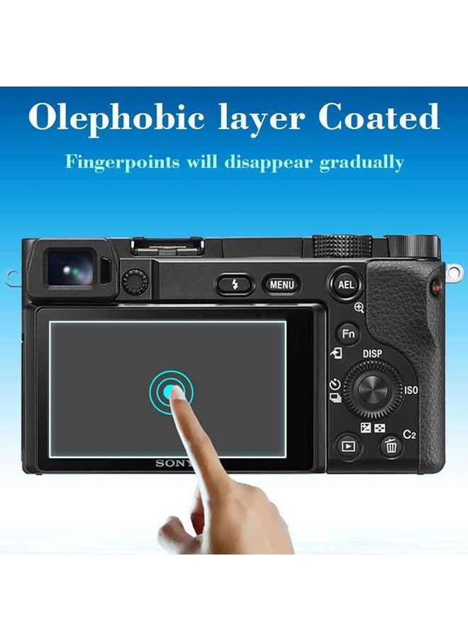 SJet 2 PACK Screen Protector for Sony A6600 A6400 A6300 A6100 A6000, 9H Hardness Tempered Glass for Sony alpha 6600 6400 6300 6000 6100  - Image 4