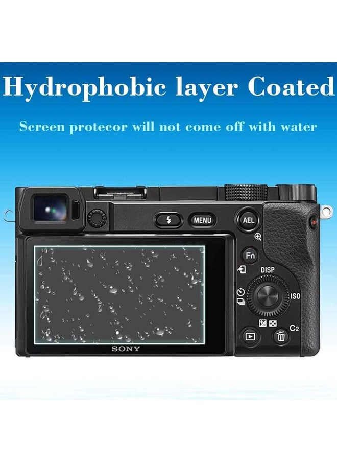 SJet 2 PACK Screen Protector for Sony A6600 A6400 A6300 A6100 A6000, 9H Hardness Tempered Glass for Sony alpha 6600 6400 6300 6000 6100  - Image 5