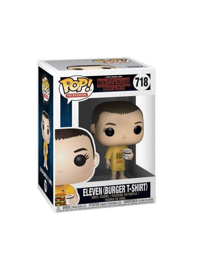 Funko - Pop! Television: Stranger Things Eleven In Burger T Shirt - Image 1