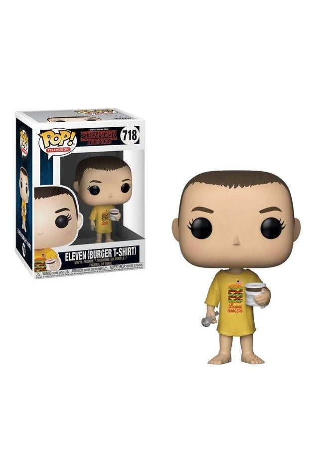 Funko - Pop! Television: Stranger Things Eleven In Burger T Shirt - Image 1