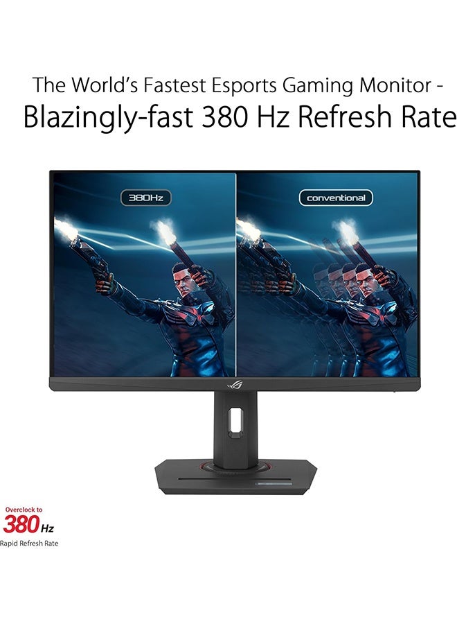 أسوس شاشة الألعاب ROG Strix XG259QNS 25" FHD Fast IPS، معدل تحديث 380 هرتز (OC) و 0.3 مللي ثانية، HDR مع 16.7 مليون لون عرض، AMD FreeSync Premium، 1*DP، 2*HDMI، 2*USB 3.2 Gen 1 Type-A، مزامنة متكيفة | 90LM09M0-B01370 - Image 3