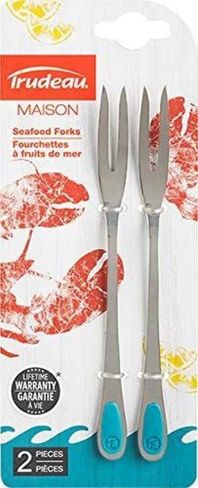 Trudeau Seafood Forks One Size Tropical - Image 1