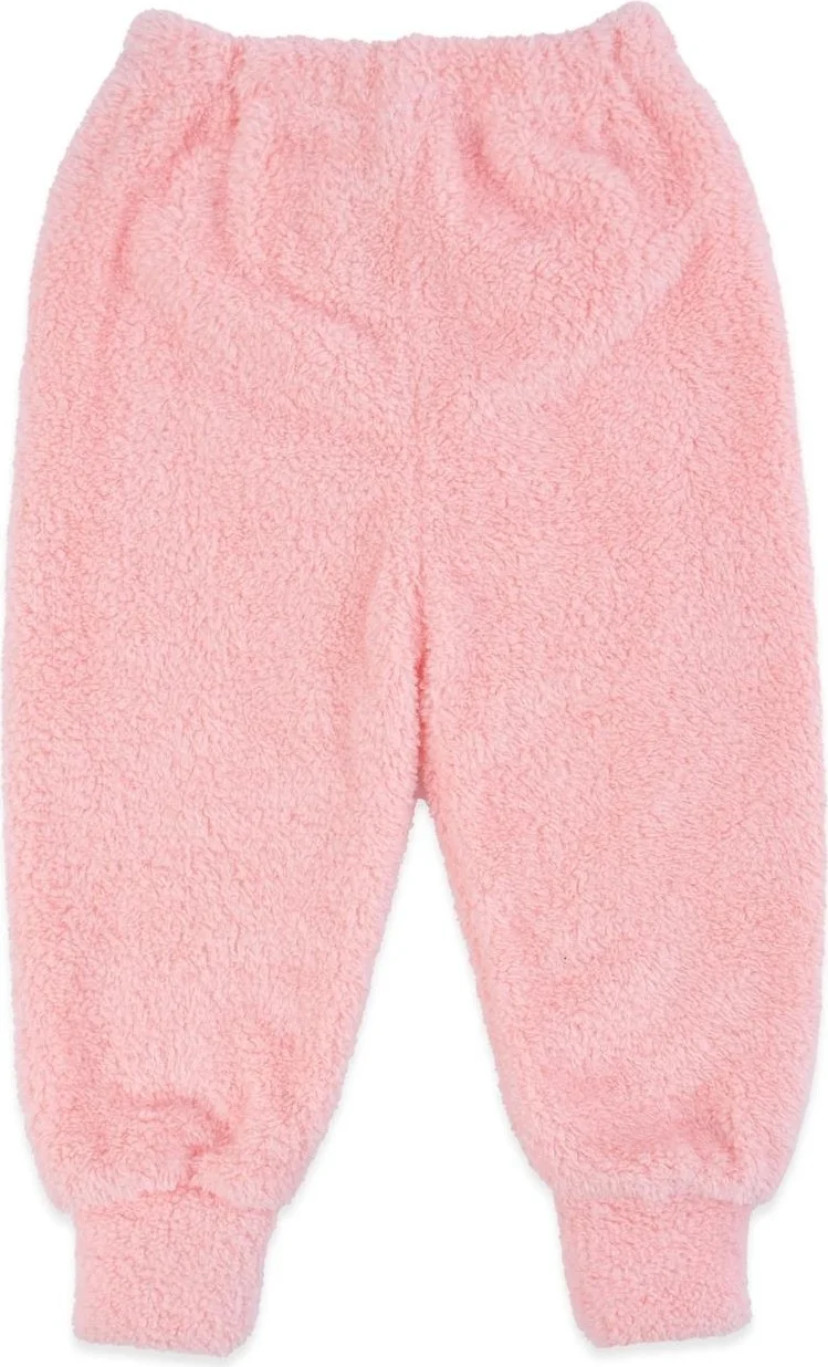 Bebelop Girl's Gazelle Embroidered Plush Top and Bottom Set of 2
