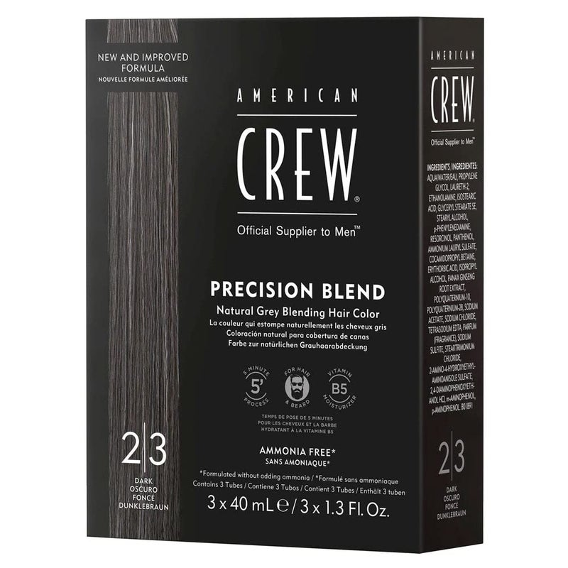 American Crew Men's Temporary Hair Color, Temporary Hair Dye, Natural Gray Coverage, Dark, 1.35 Fl Oz - Image 2