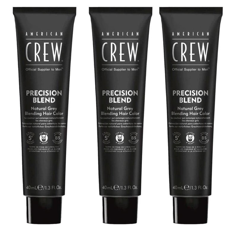 American Crew Men's Temporary Hair Color, Temporary Hair Dye, Natural Gray Coverage, Dark, 1.35 Fl Oz - Image 1