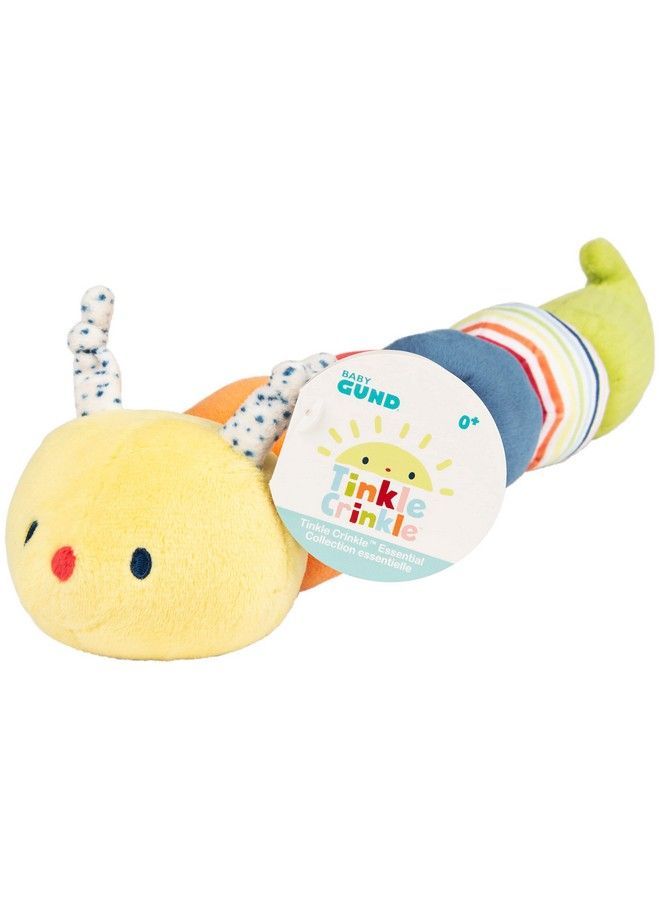 GUND Baby Tinkle Crinkle Collection Essential Caterpillar Stuffed Animal Sensory Plush 14”  - Image 5