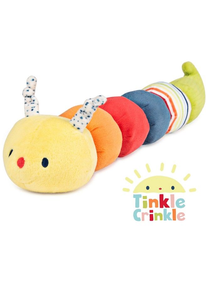 GUND Baby Tinkle Crinkle Collection Essential Caterpillar Stuffed Animal Sensory Plush 14”  - Image 4