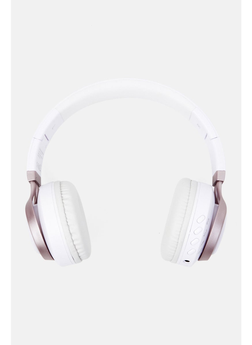 Bluetooth Wireless Headphone, White/Blush - pzsku/ZDD52450261863DB40E77Z/45/_/1724351093/d5fca25e-735a-4a2f-902f-ca716454ce94