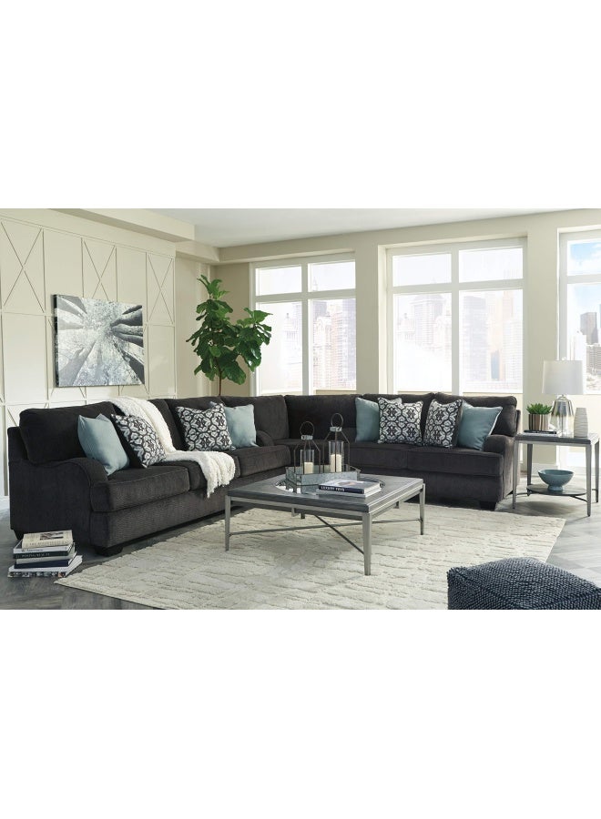 Signature Design by Ashley Diedrick Rustic Lantern 2 Count Indoor And Outdoor 19 And 17 Gray And Black  - Image 3