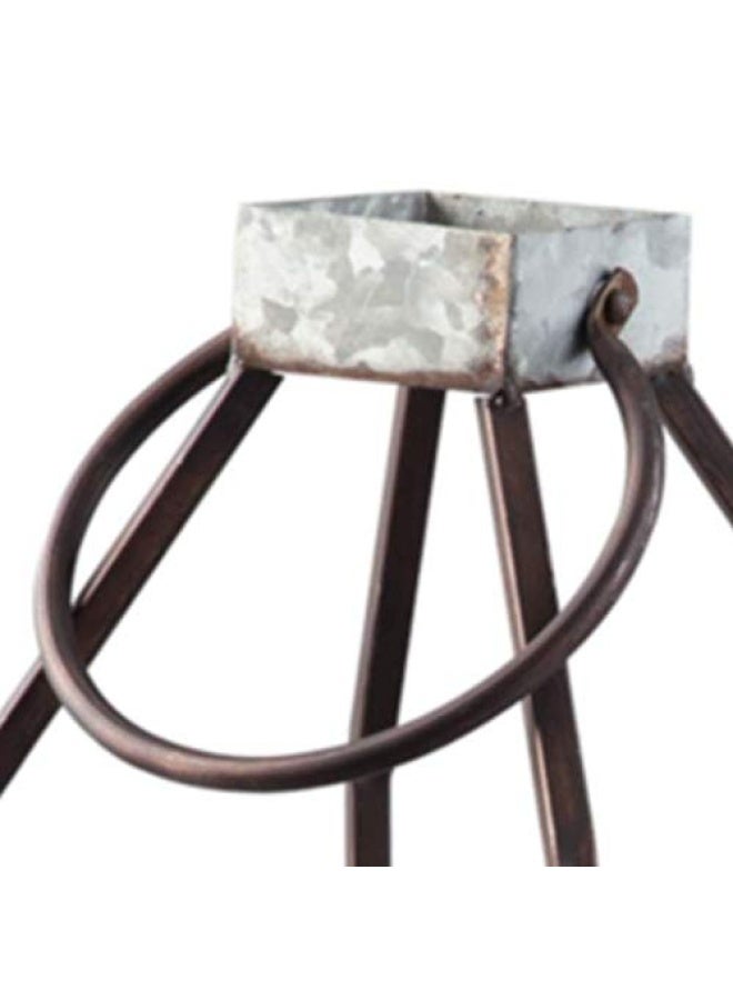 Signature Design by Ashley Diedrick Rustic Lantern 2 Count Indoor And Outdoor 19 And 17 Gray And Black  - Image 5