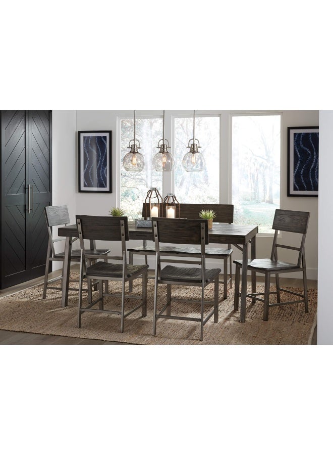 Signature Design by Ashley Diedrick Rustic Lantern 2 Count Indoor And Outdoor 19 And 17 Gray And Black  - Image 4