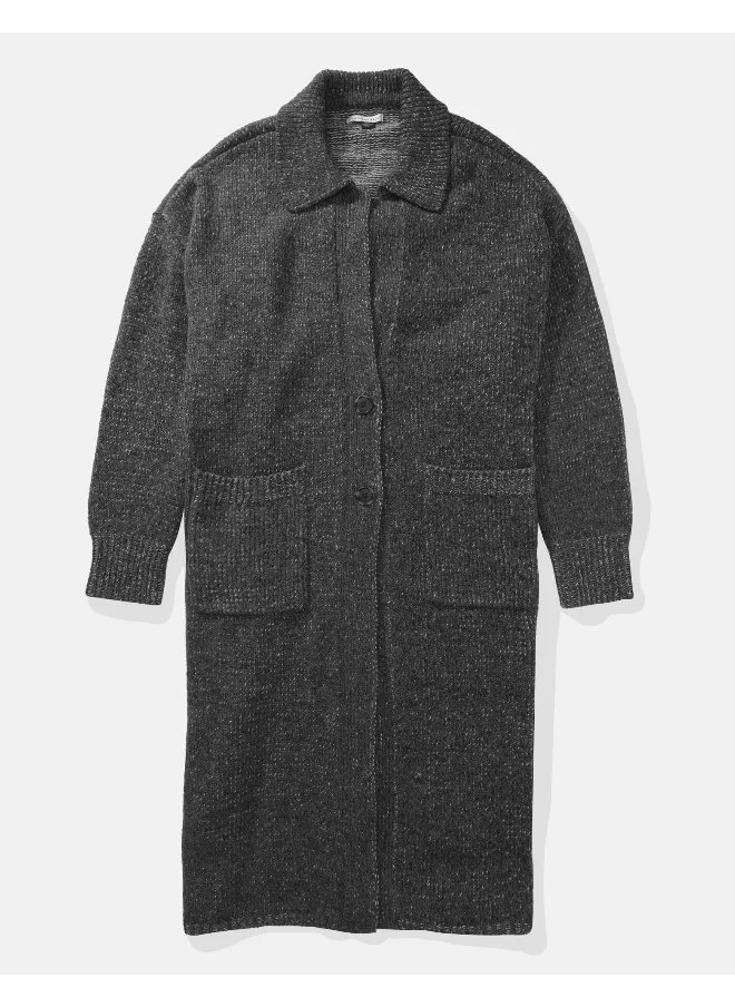 امريكان ايجل Pocket Detail Longline Cardigan