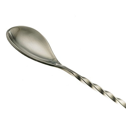 Barfly Teardrop Bar Spoon, End 11 13/16" (30 cm), Stainless Steel - Image 3