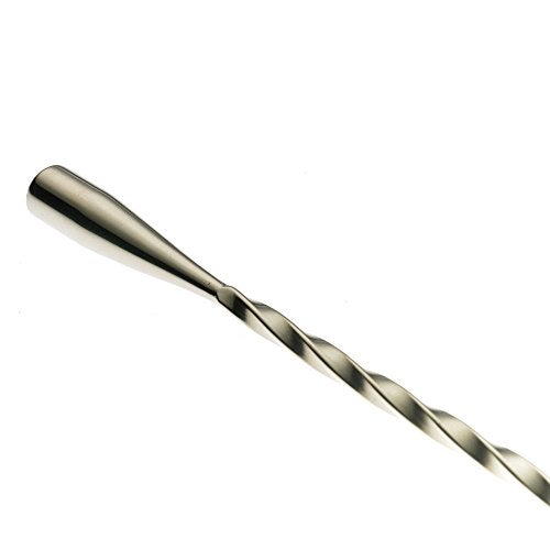 Barfly Teardrop Bar Spoon, End 11 13/16" (30 cm), Stainless Steel - Image 2