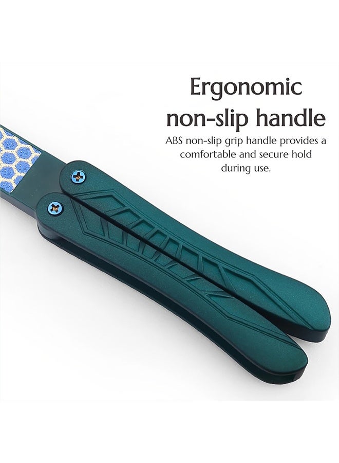 1 Pc Foldable Dual-Sided Nano Glass Foot File, Portable Callus & Hard Skin Remover Foot Scrubber, Professional Pedicure Foot Care Tool for Wet & Dry Use - Image 5