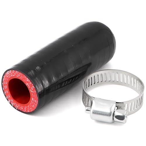 TuoLauthon High Temperature 4Ply Reinforced Silicone Hose Cap ID 12 Inch13mm Hose End Plug For Turbo Bypass ValveVacuumFix LeakThrottle Body Water PortHeater CoreCoolant Heater Bypass Vacuum Water Port - Image 1